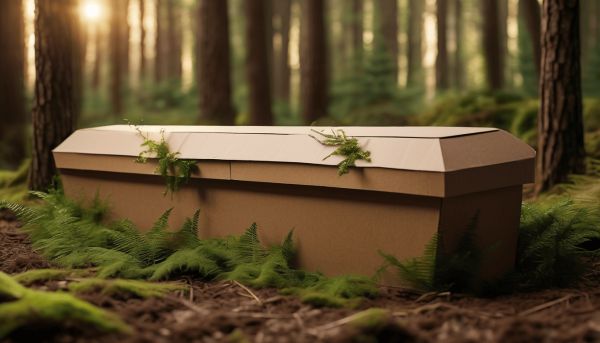 Pourquoi choisir un cercueil en carton pour une inhumation écologique ?
