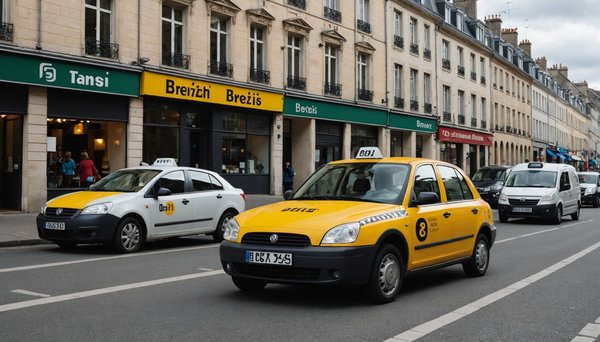 Optez pour breizh cab : votre taxi à rennes 24/7